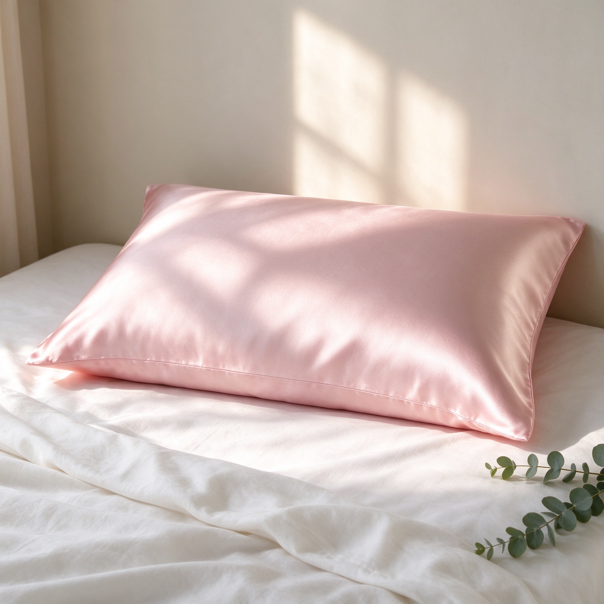 Looth mulberry silk pillowcase in Pink